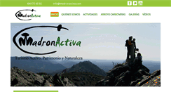 Desktop Screenshot of madronactiva.com
