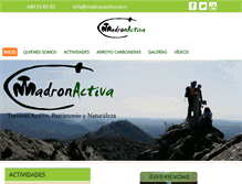Tablet Screenshot of madronactiva.com